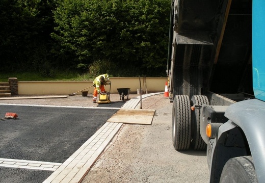 Resurfacing of Private Parking Area